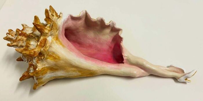 Unique Handmade Edition Of Reclining Shells: Limited and Lovely