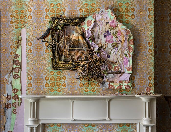 Emily Cole And Her Father, My Mother And Me: Family Portraits Get Funky