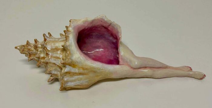 Unique Handmade Edition Of Reclining Shells: Fancy and Limited