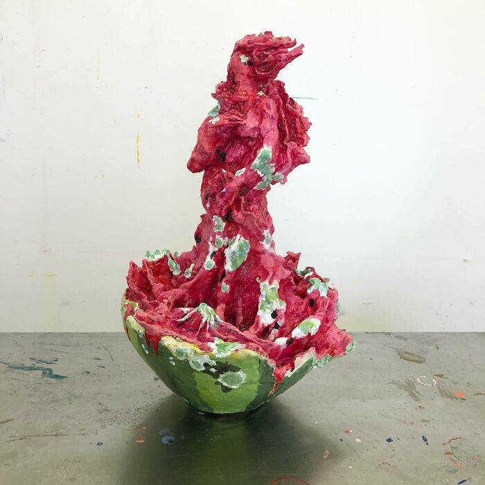 Moldy Botticelli Venus Watermelon: Classic Meets Ooey Gooey