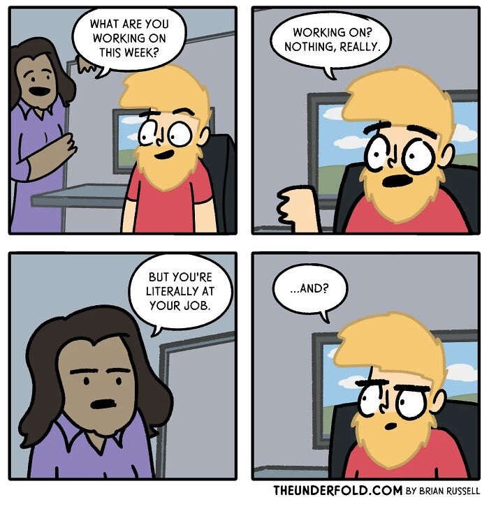 Brian Russell’s Comics That Totally Nail Everyday Weirdness