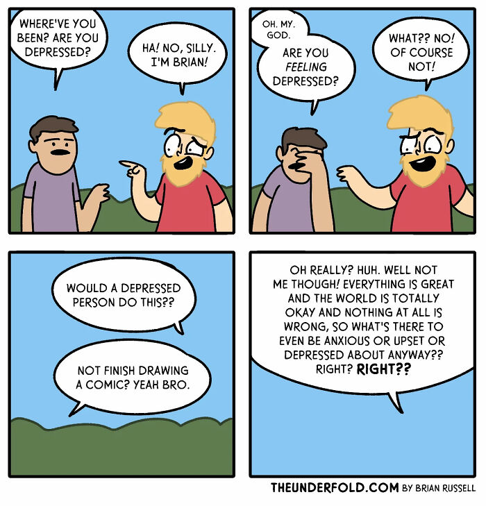 Brian Russell’s Comics That Totally Nail Everyday Weirdness