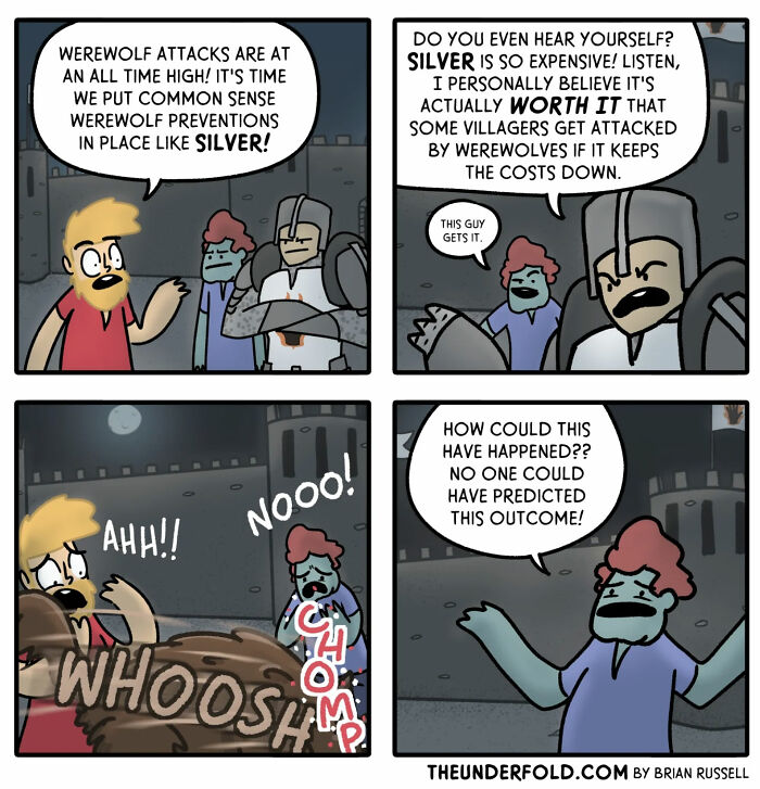 Brian Russell’s Comics That Totally Nail Everyday Weirdness