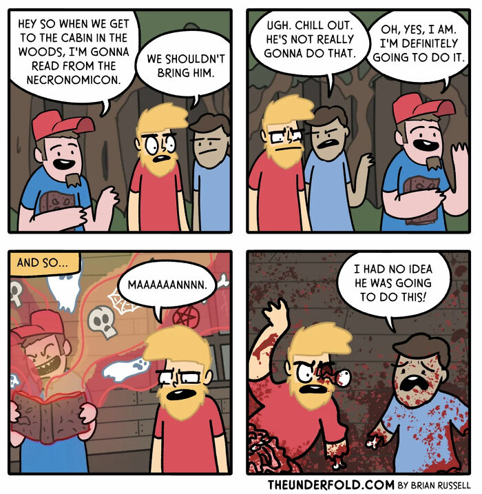 Brian Russell’s Comics That Totally Nail Everyday Weirdness