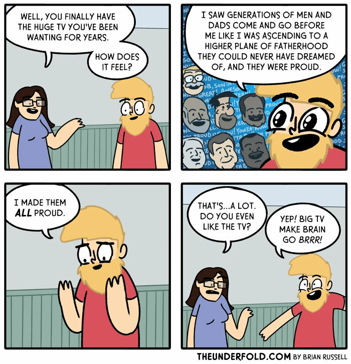 Brian Russell’s Comics That Totally Nail Everyday Weirdness