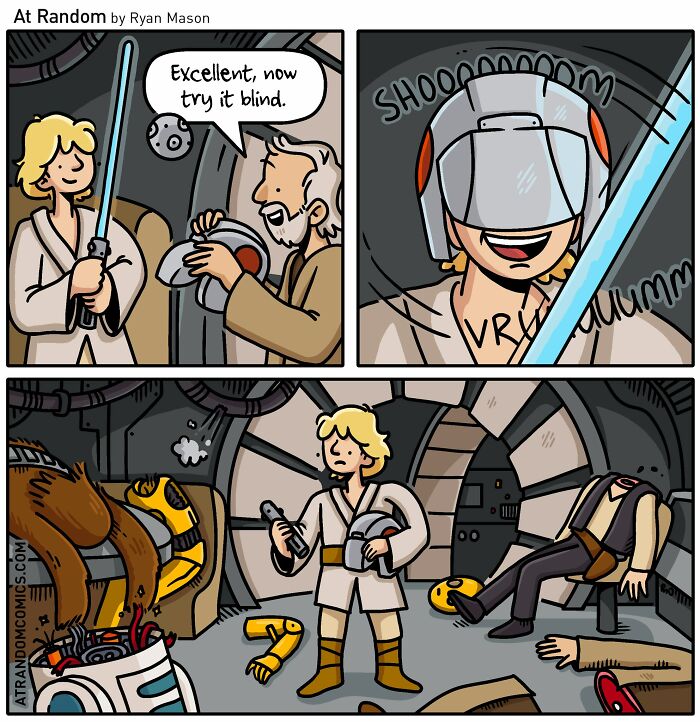 Luke's New Lightsaber: Jedi Tech Upgrade Gone Wrong