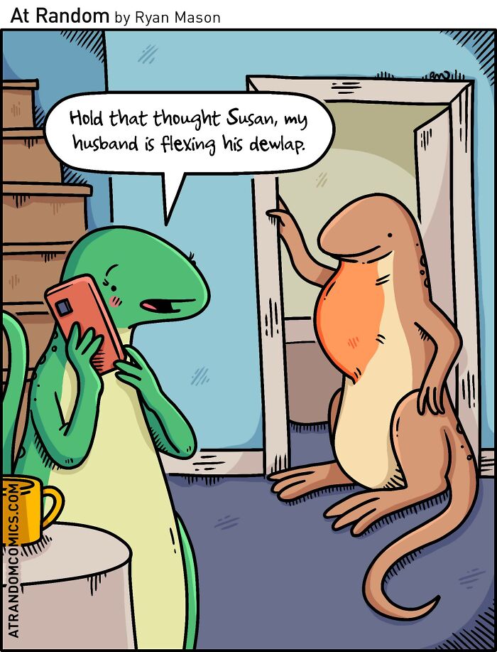 Seductive Dewlap: Flirting With Style (And Scales)