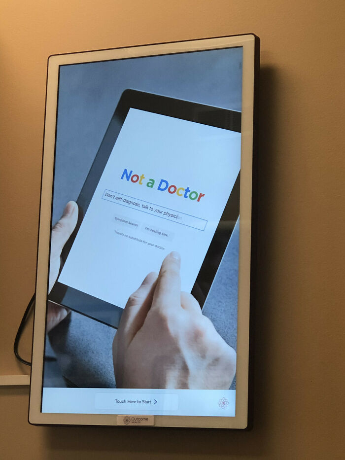 Saw This On A Doctor’s Office Screen – They’ll Never See It Though