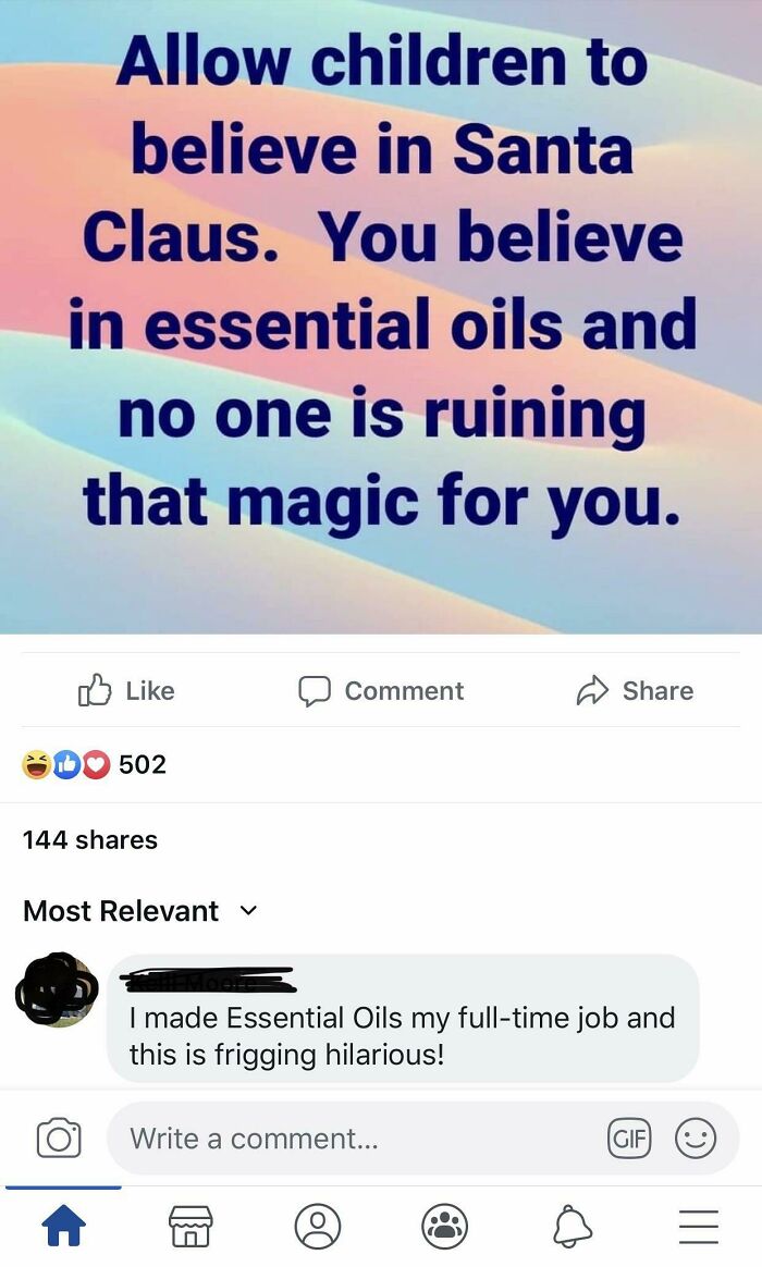 Selling Oils Full Time From Your Garage? Sign Me Up!