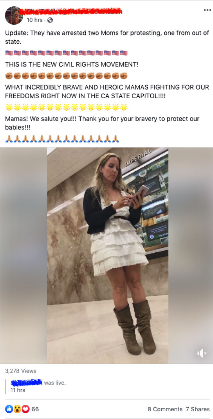 Protesting Vaccines Like It’s The New Civil Rights Movement?