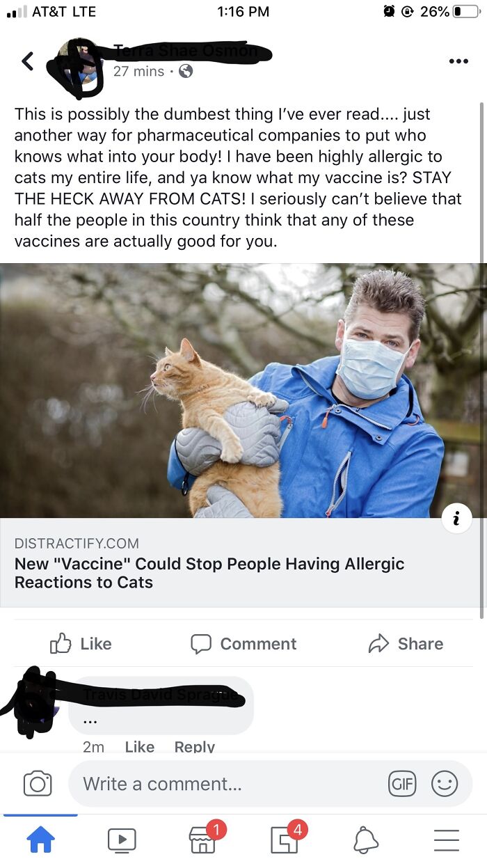 The Vaccine? Oh, That’s For Cats, Obviously