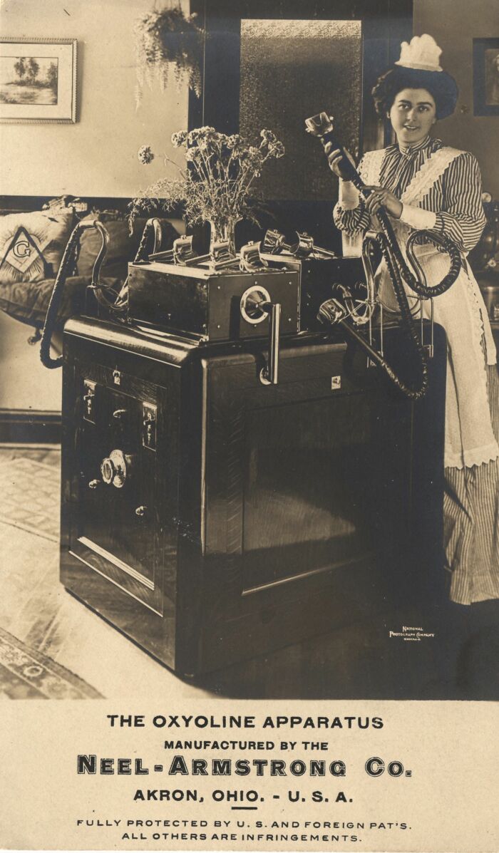 Fancy Oxygen Machine from the Early 1900s