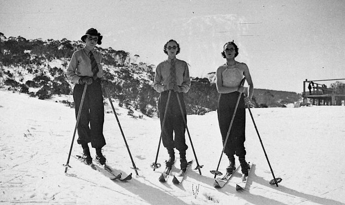 Skiing Near Mount Kosciusko, 1926