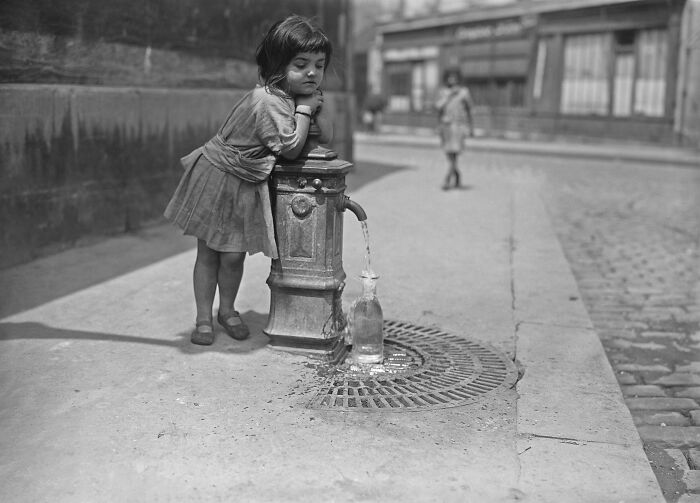 Little Girl and A Water Standpipe, Paris, 1921