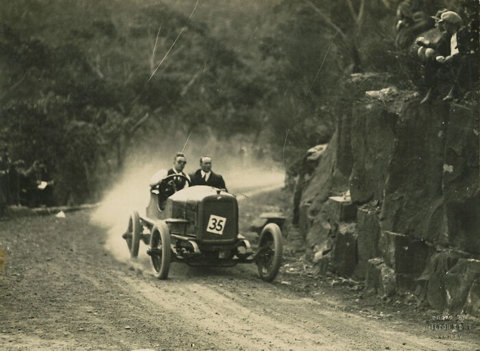 Don Harkness Racing Like A Speed Demon, 1926