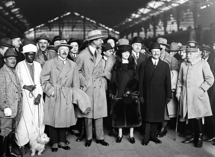 The Sahara Expedition Leaders Return, 1923