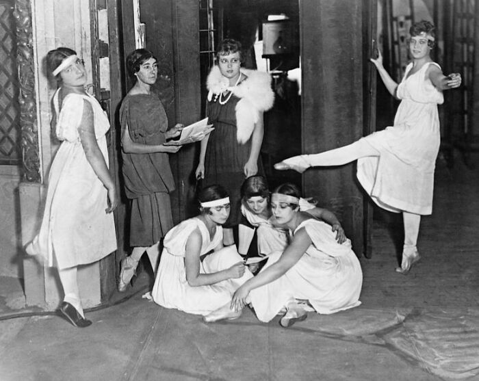 Ballet Rehearsals in New York City, 1916