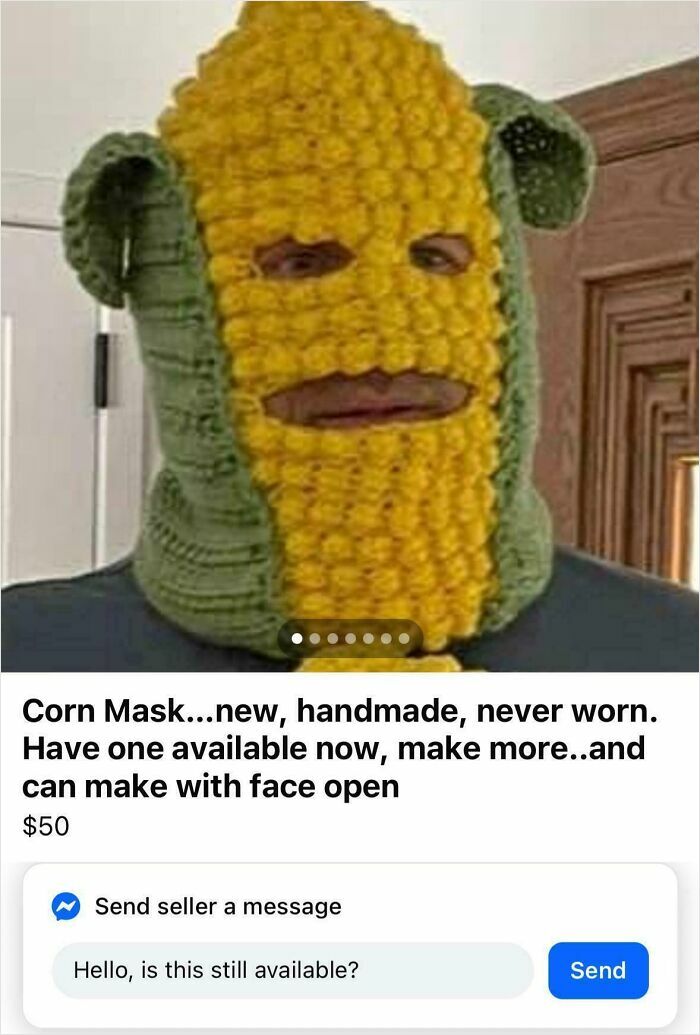 Corn Mask? Yep, That’s a Thing.
