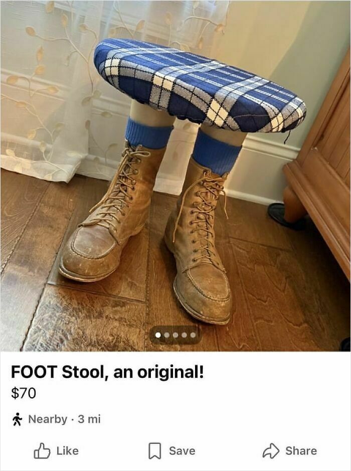 Foot Stool or Statement Piece?