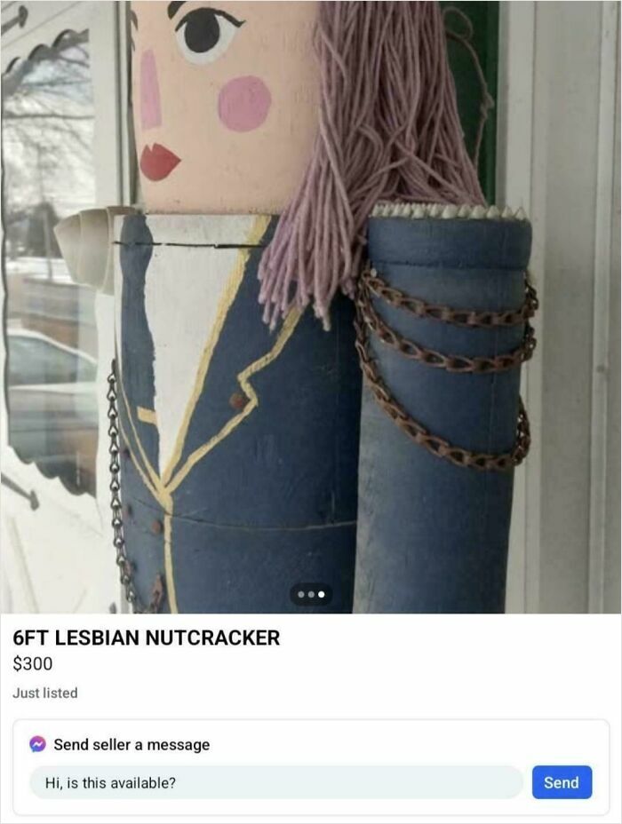 6ft Lesbian Nutcracker – Yes, Really