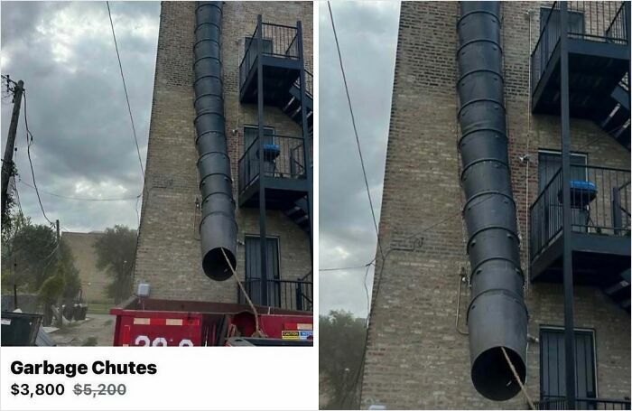 Garbage Chutes for Sale ($3,800)