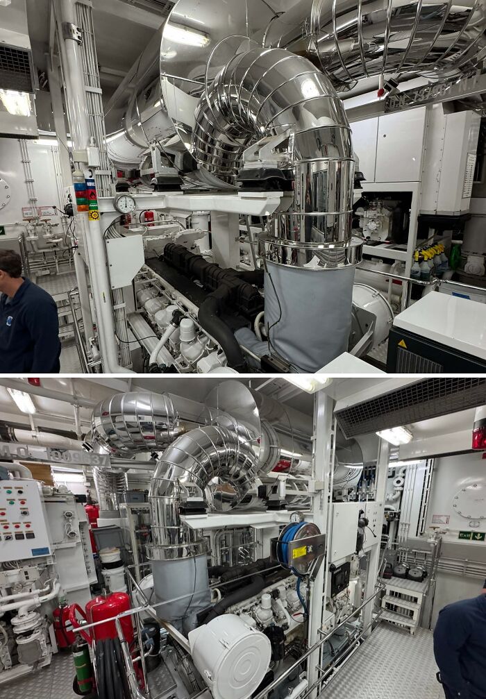 The Cleanest Engine Room I’ve Ever Seen. What Sorcery Is This?