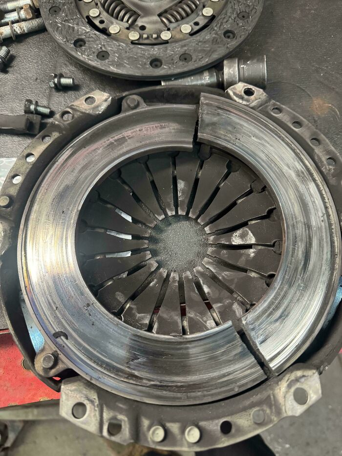 Replaced This Clutch Two Years In A Row. Guess What Showed Up?