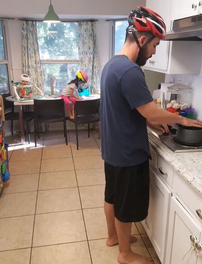 Babies With Helmets, Now The Whole Family’s In On It!