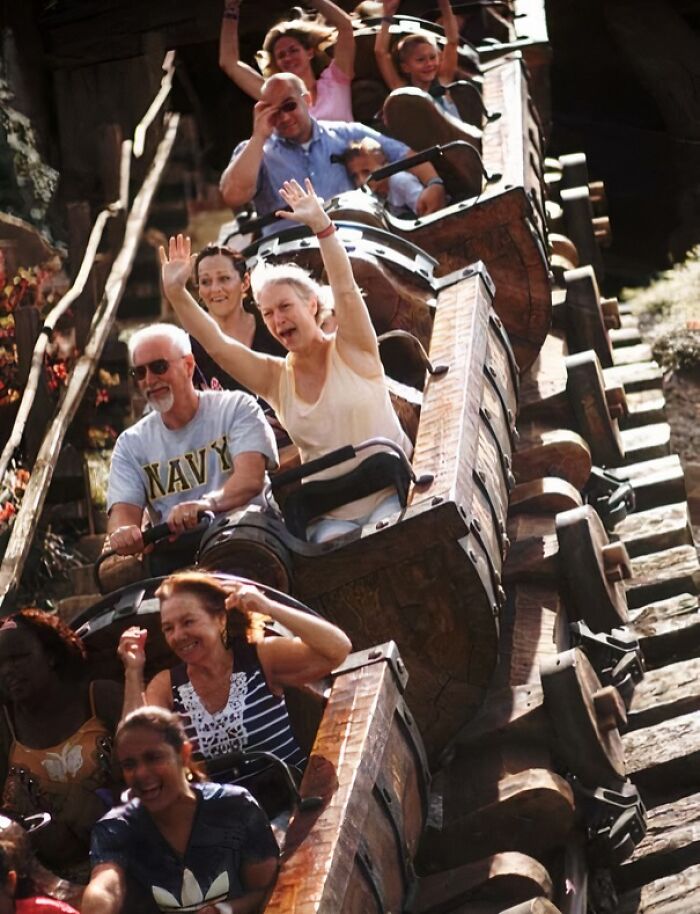 Mom Finally Pain-Free and Back On The Roller Coasters!