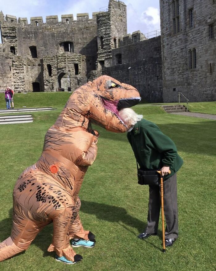 Mom And Aunt Hanging Out, Just Another Day In Wales