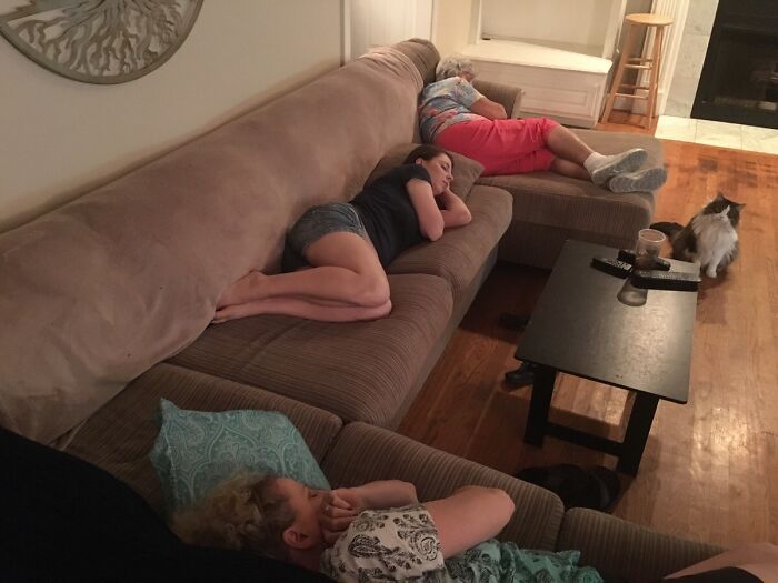 My Wife, Mom, And Grandma—Three Napping Queens