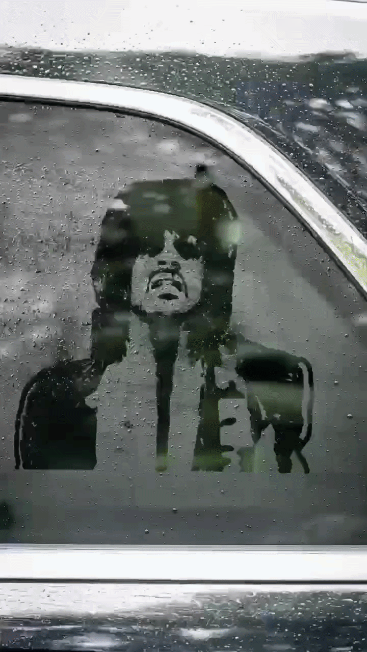 Prince’s Purple Rain Made From Actual Rain