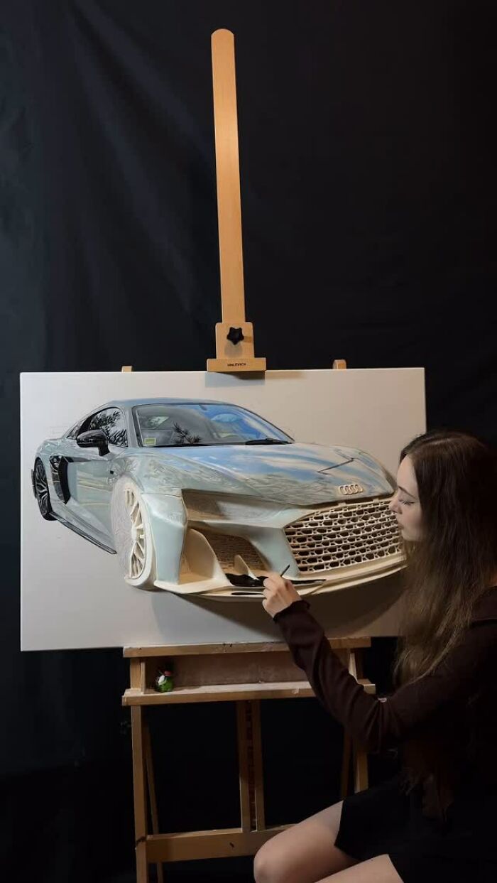 Audi R8 – Speed Turned Into Sculpture