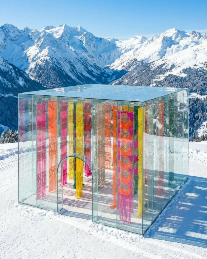 Vibrancy – Fiber Art Meets Winter Wonderland