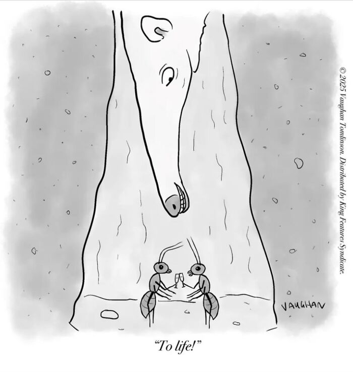 Let's Dive Into 40 Of Vaughan Tomlinson's Funniest One-Panel Cartoons!