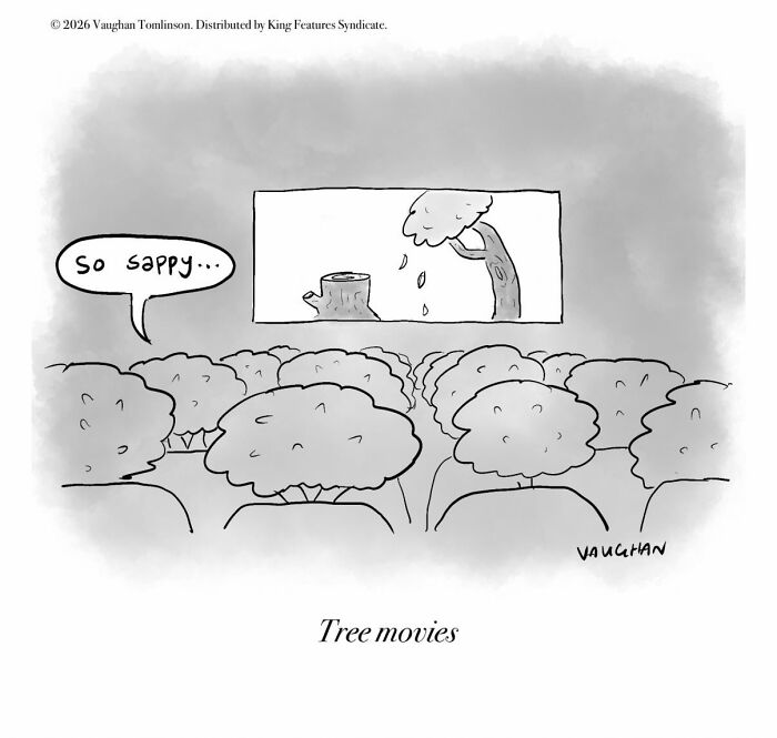 Let's Dive Into 40 Of Vaughan Tomlinson's Funniest One-Panel Cartoons!