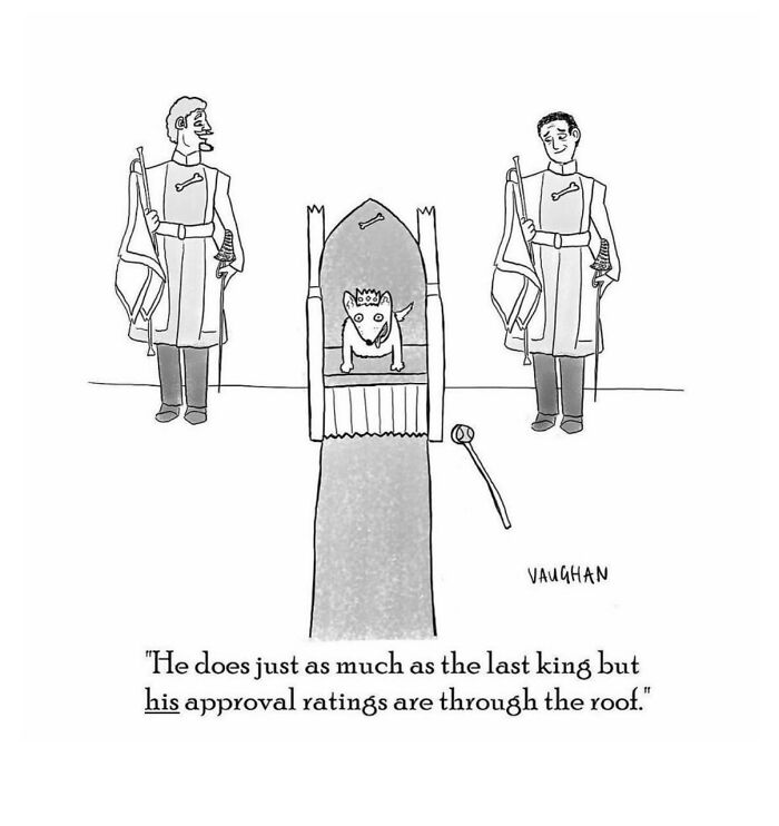 Let's Dive Into 40 Of Vaughan Tomlinson's Funniest One-Panel Cartoons!