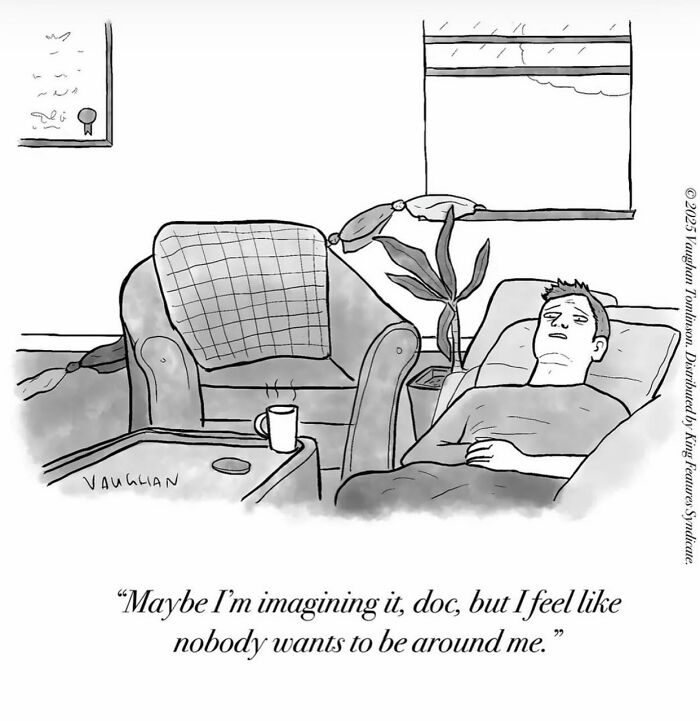 Let's Dive Into 40 Of Vaughan Tomlinson's Funniest One-Panel Cartoons!