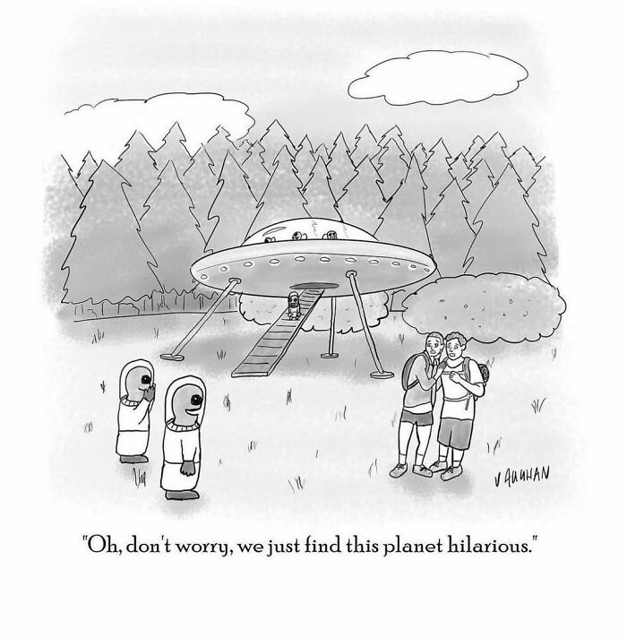 Let's Dive Into 40 Of Vaughan Tomlinson's Funniest One-Panel Cartoons!