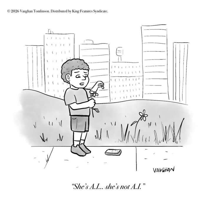 Let's Dive Into 40 Of Vaughan Tomlinson's Funniest One-Panel Cartoons!