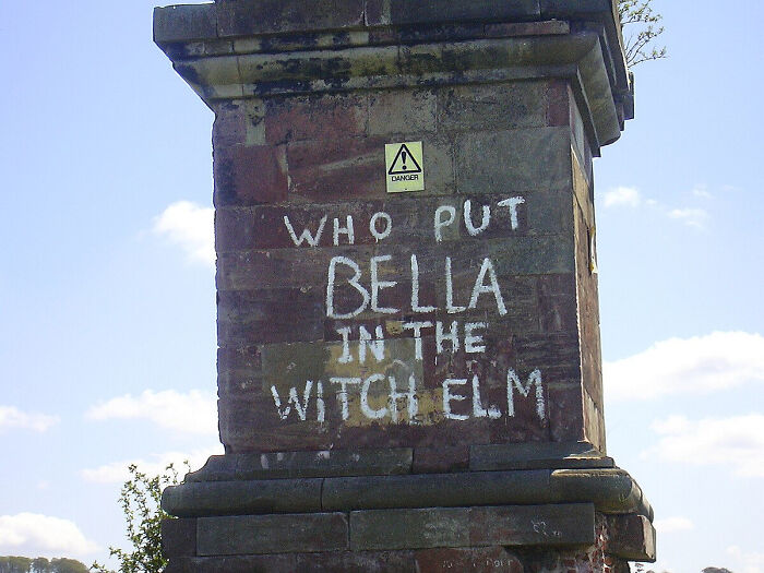 Who Put Bella In The Witch Elm? Mysterious Graffiti Keeps Popping Up Since 1944