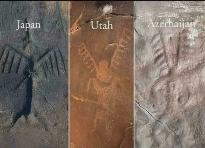 Same Mysterious Symbol Found Carved In Rocks In Japan, Utah, and Azerbaijan. Coincidence?
