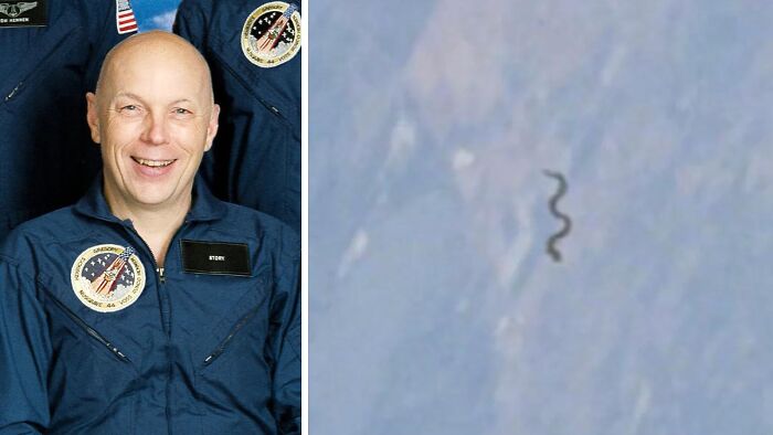 NASA Astronaut Claims To Have Seen Snake-Shaped UFOs In Space
