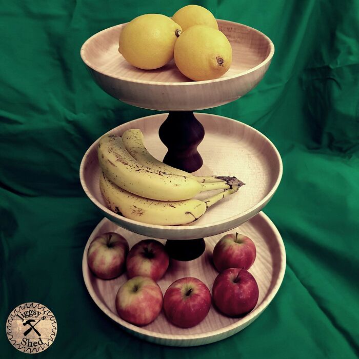 Wife Wanted a Fruit Bowl That Keeps Hard and Soft Fruit Separate—Challenge Accepted!