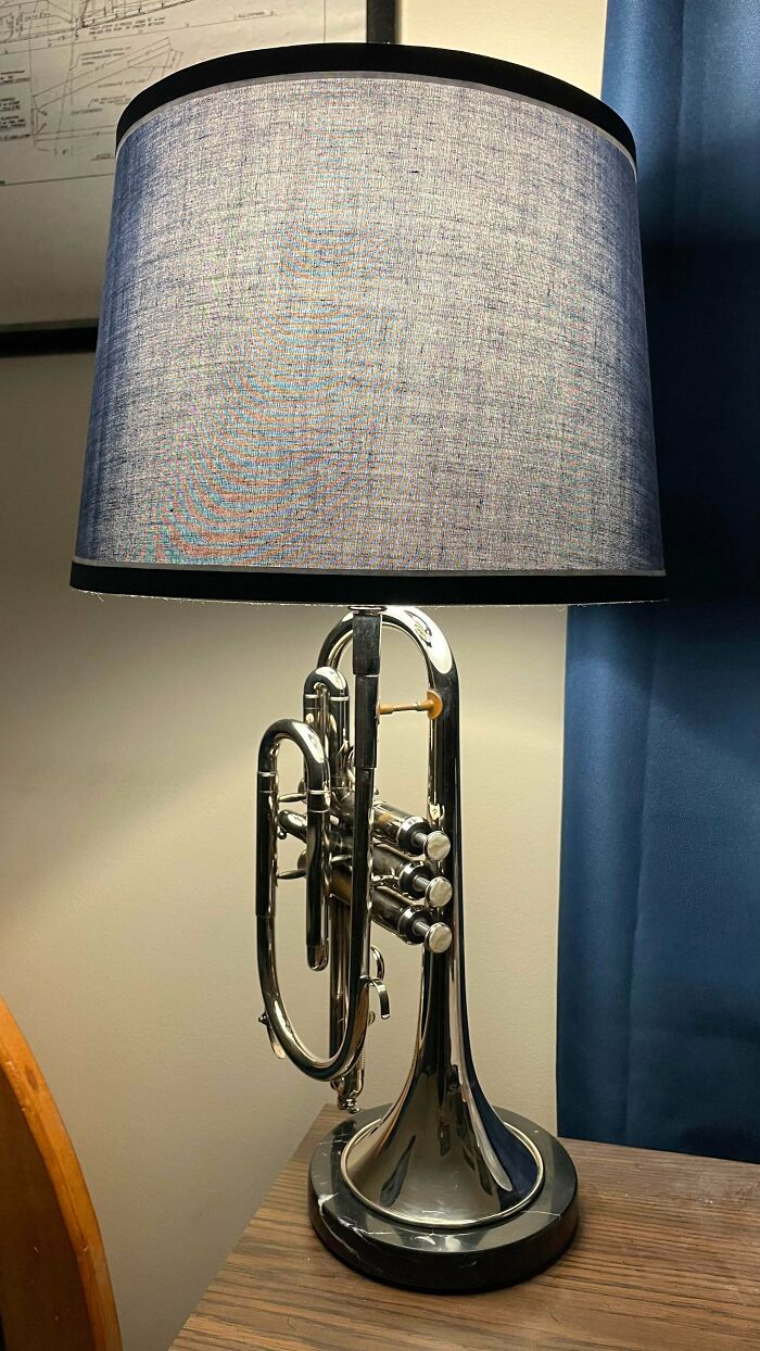 Made a Cornet Lamp Because Brass is Just Fancy