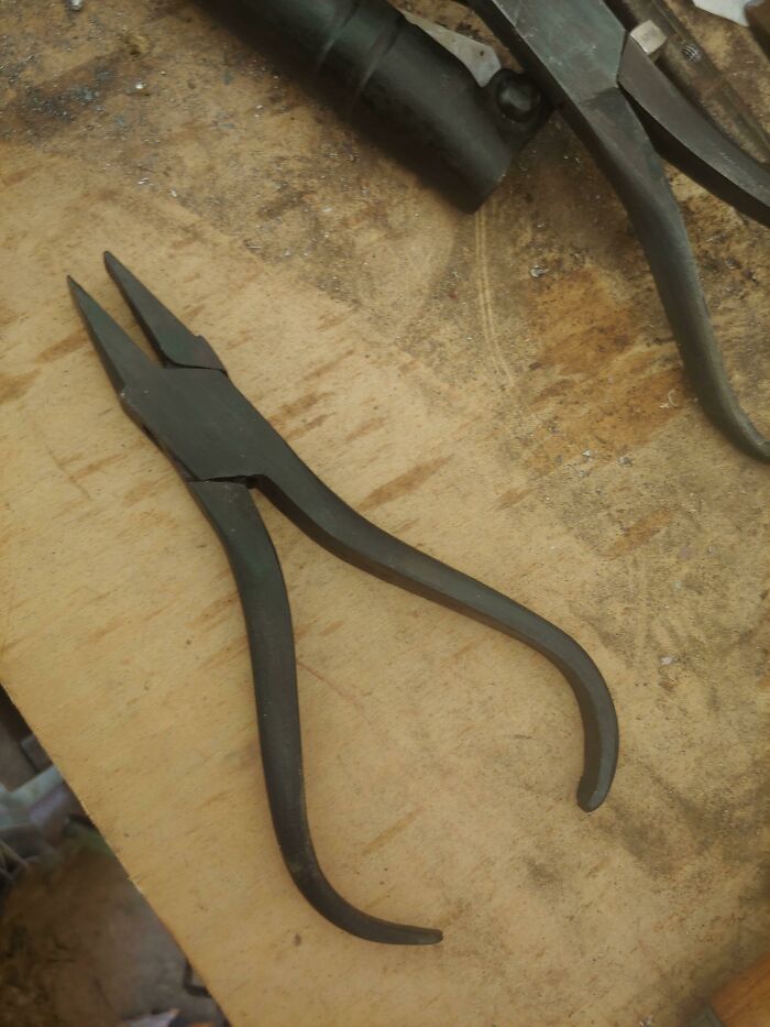 Made Boxjoint Pliers in Class and They’re Surprisingly Cool