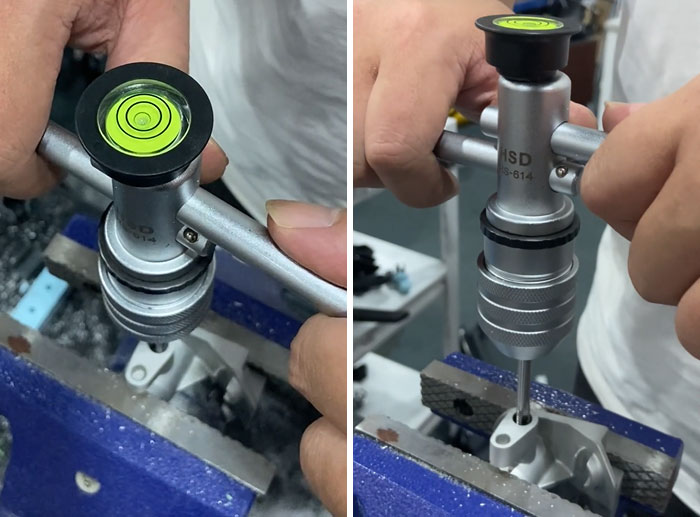 Made a Magnetic Tapping Guide to Keep My Threads Perfectly Straight