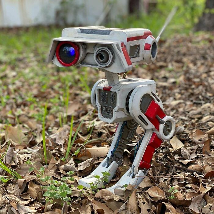 3D Printed BD-1 Droid From Star Wars Jedi Fallen Order—Painted and Weathered