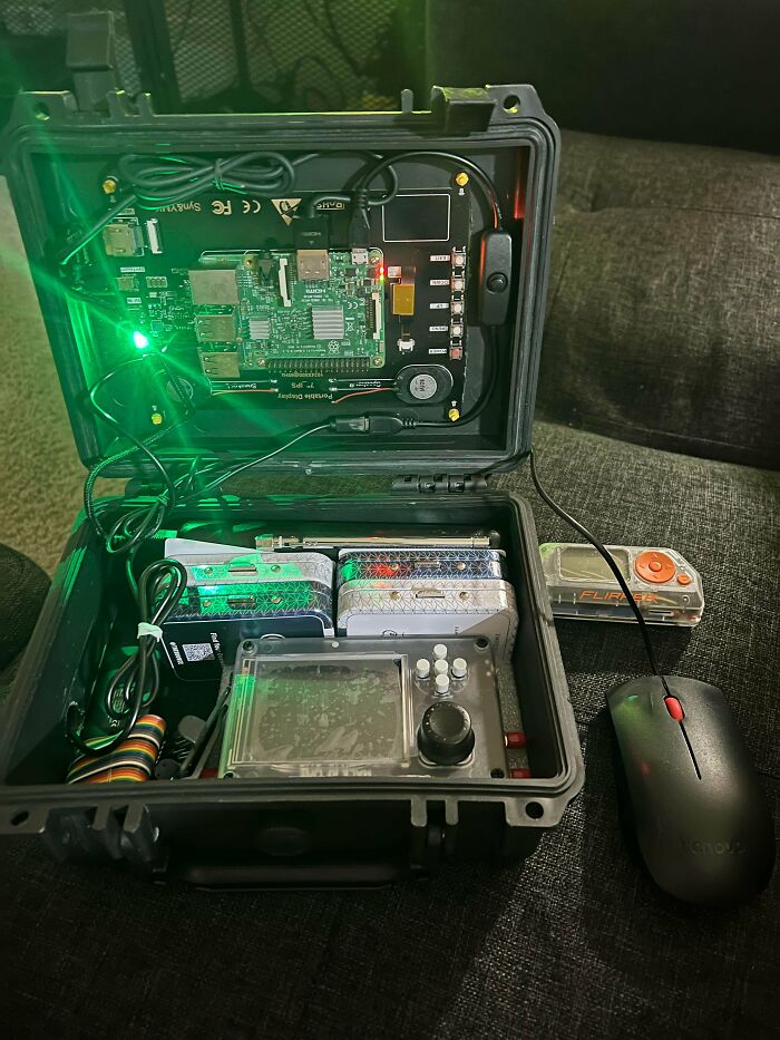 Built a Spy/Hack Box Stuffed with All the Hacker Essentials