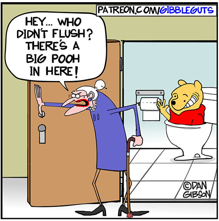 These Hilarious One-Panel Comics by Dan Gibson Show Growing Old is Anything But Boring